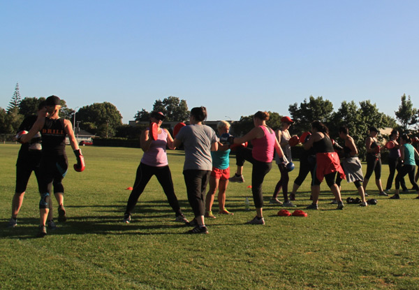 $59 for Five Weeks of Outdoor Fitness Bootcamps - up to Three Sessions Per Week