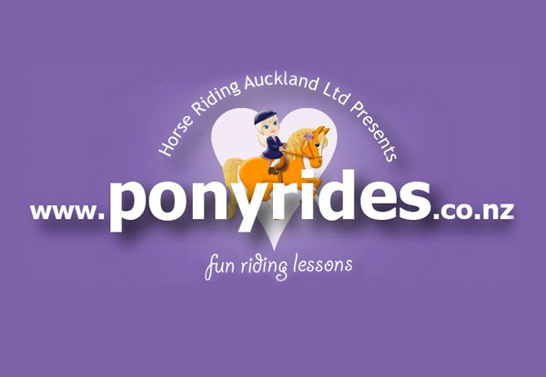 $19 for a Half-Hour Private Horse Riding Lesson for Kids, from $25 for a My Little Pony Makeover Experience or from $49 for Both (value up to $103)