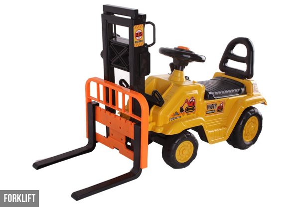 $39.90 for a Ride-On Forklift Toy
