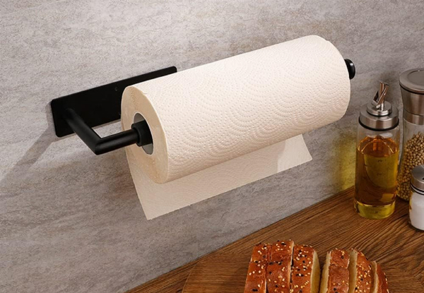 Under-Cabinet Paper Towel Holder with Damping Effect