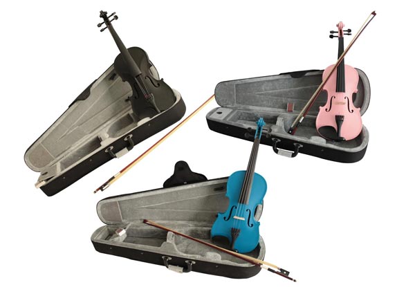 $64 for a Violin with Accessories - Available in Six Sizes & Three Colours