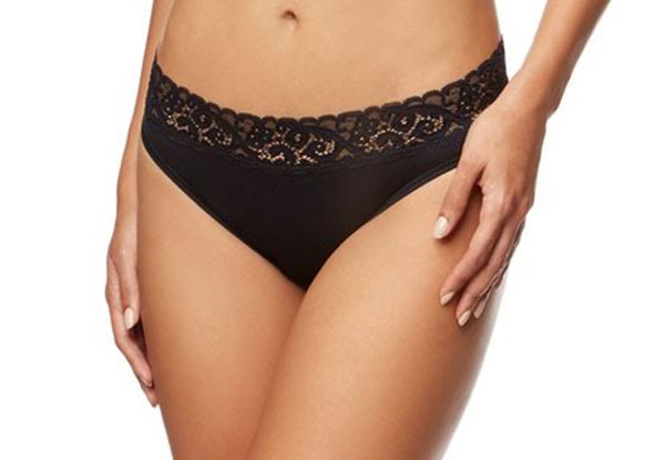 $14.99 for Five Pairs of Lyric Briefs for Ladies – Two Colours Available