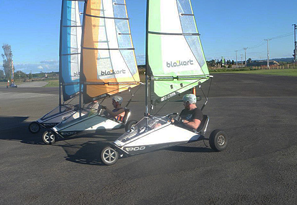 $21 for 30-Minutes of Blokart Land Sailing – Options for up to Six People (value up to $180)