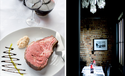 $85 for Lunch for Two or $170 for Four – Both Incl. Mains, Sides & a Glass of House Pinot Noir or Sauvignon Blanc Each