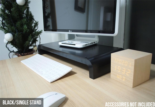 From $29 for a CUBICS Modular Computer Stand - Two Sizes & Colours to Choose From