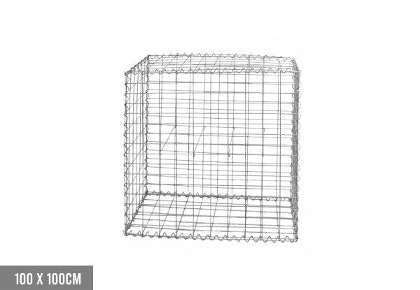 Gabion Basket Garden Mesh Wire Cage - Three Sizes Available