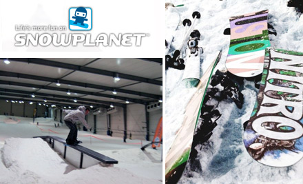 $37 for Day Pass, Rentals & Drink at Snowplanet (value $95.50)
