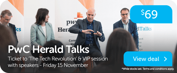 PwC Herald Talks Fri 15 Nov "The Tech Revolution"