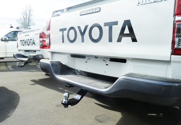 $320 for a Towbar & Standard Wiring incl. Installation (value up to $500