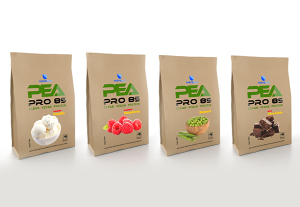 $37 for 1kg of PEAPRO-85 Clean Vegan Protein - Four Flavours with Free Metro Shipping