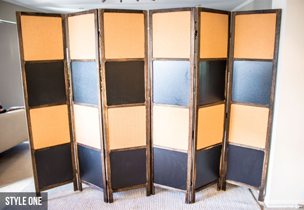 From $99 for a Wooden Screen Room Divider – Four Designs Available