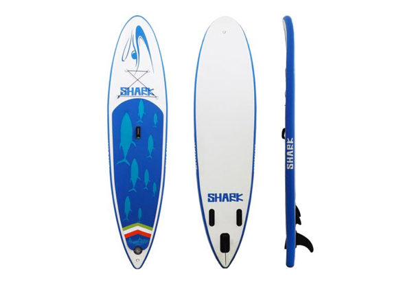 $799 for a Premium Quality Shark All-Cross Inflatable Paddleboard Package