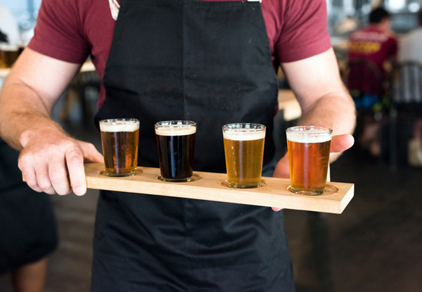 $89 for a Three-Hour Christchurch Craft Beer Experience or $98 Christchurch Craft Beer Van Tour with Lunch (value up to $139)