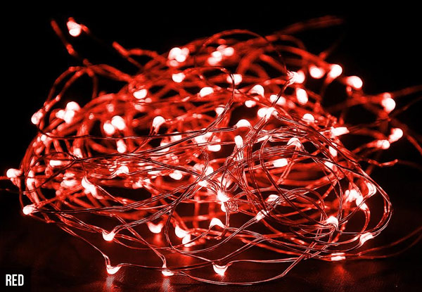 $10 for a Set of Two 2.3m LED Copper Wire Seed String Lights, $19 for Four Sets, $28 for Six Sets, $37 for Eight Sets, or $46 for Ten Sets – Seven Colours Available