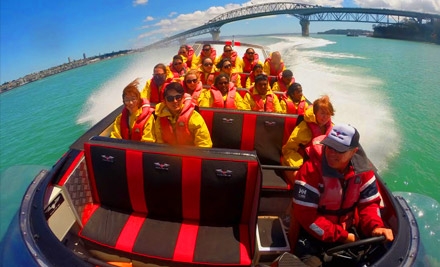 $39 for a 35-Minute Jetboat Ride for One Person, $50 to incl. Two Photos on USB or $45 to incl. Entry to the Tepid Baths (value up to $105)