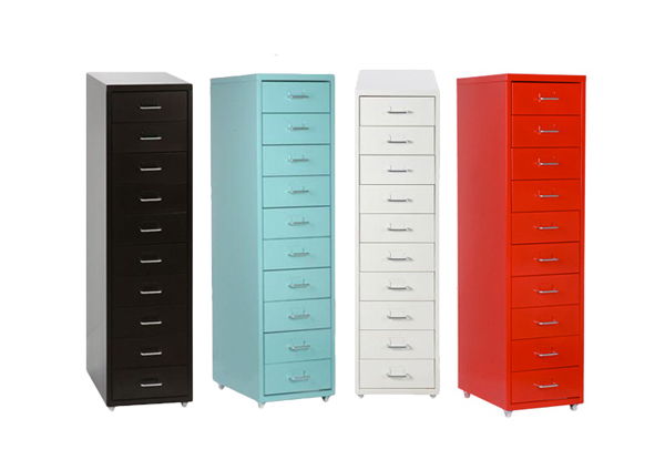 $119 for a Trendy Ten-Drawer Steel Unit on Castors – Available in Four Colours