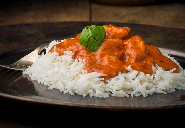 $18 for Two Butter Chicken Combos incl. Rice, Naan & a 355ml Drink or $20 for Any Two Takeaway Chicken or Lamb Curries incl. Rice