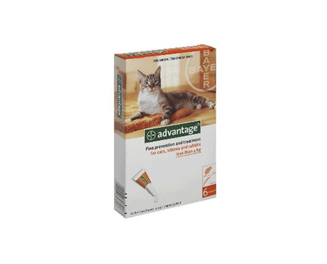 From $110 for 12 Tubes of Advantage Flea Treatment for Cats & Dogs