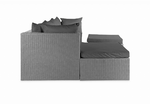 Mulford Three-Piece Outdoor Sofa Set - Three Colours Available