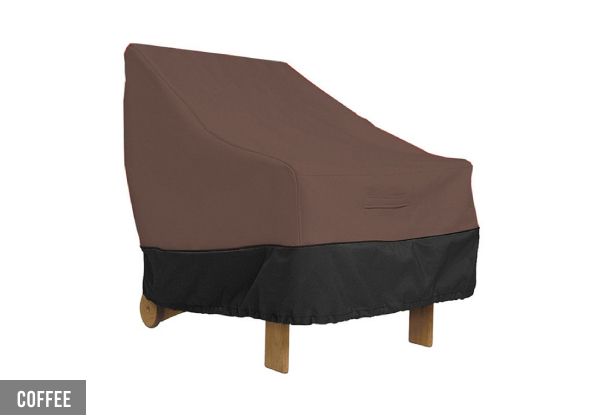 Outdoor Patio Chair Furniture Cover - Available in Three Colours & Four Sizes