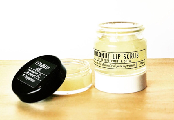$14.95 for Two-Piece Twig & Sable NZ Made Lip Scrub & Balm Set (value $34.95)