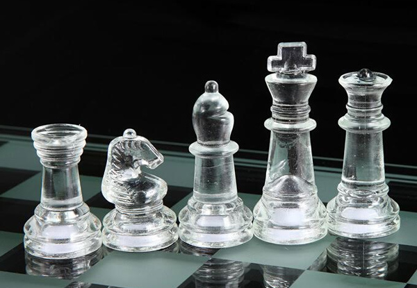 $14.90 for a Small Crystal Chess Set or $24.90 for a Large Set
