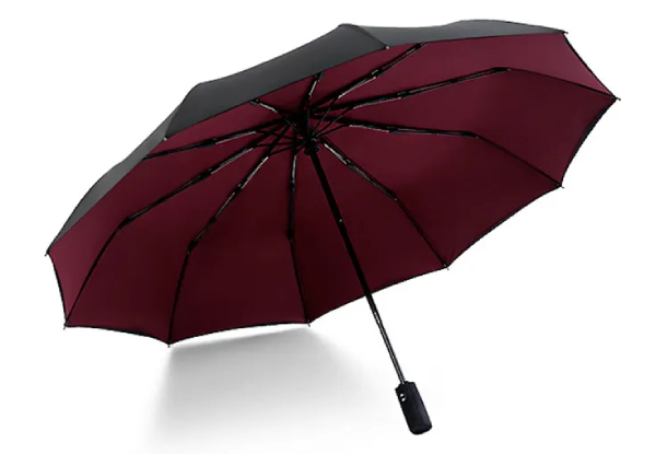 Automatic Portable Travel Umbrella - Three Colours Available