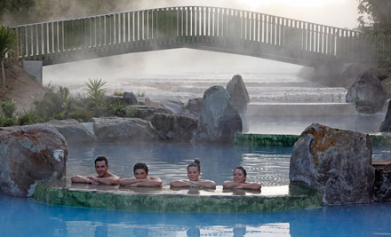 Up to 66% Off Entry - Adult Thermal Pool & Adult, Child & Family Wairakei Terraces Walkway Options (value up to $54)