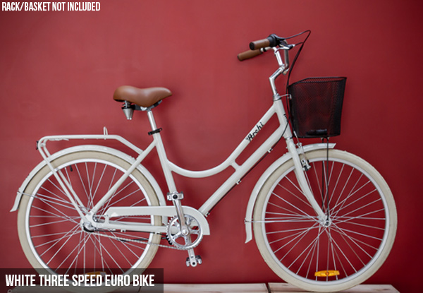 $249 for a Women's Euro Vintage-Style Bike Available in Two Styles & Four Colours