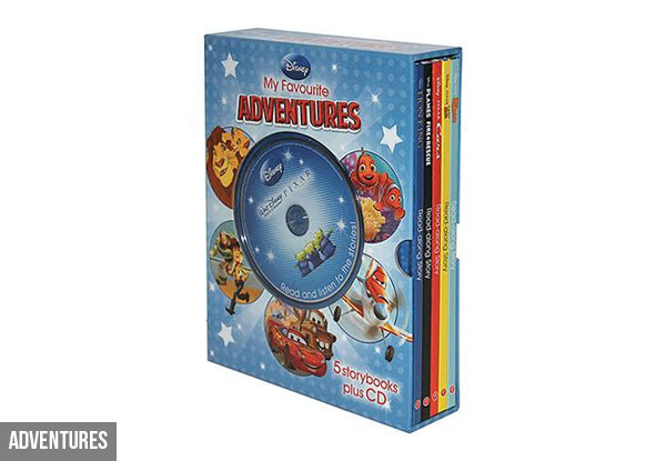 $22.99 for a Disney My Favourite Five-Book Box Set – Two Options Available