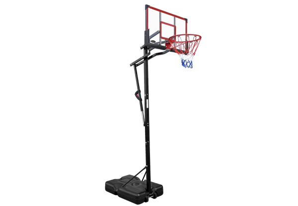 2.45m-3.05m Portable Basketball Hoop Stand Set