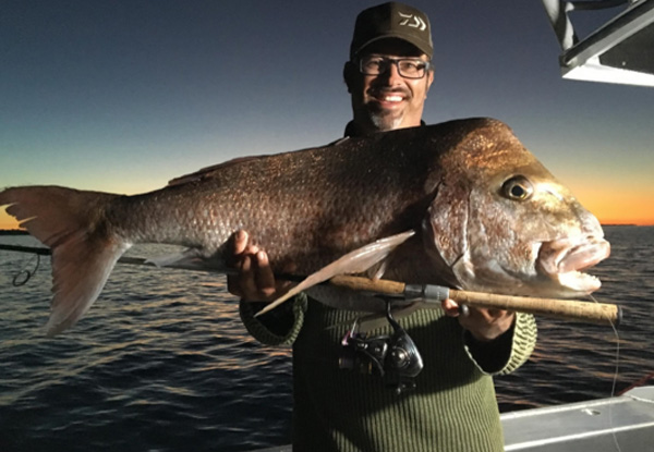 $899 for a Four Person One-Day Fishing Charter incl. Shimano Gear Hire, Filleting, Tackle & Choice of Pick-Up & Drop-Off Location – Overnight Package Option Available (value up to $3,150)