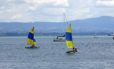 $25 for a One-Hour or $45 for a Two-Hour Catamaran Hire & Lesson (value up to $80)