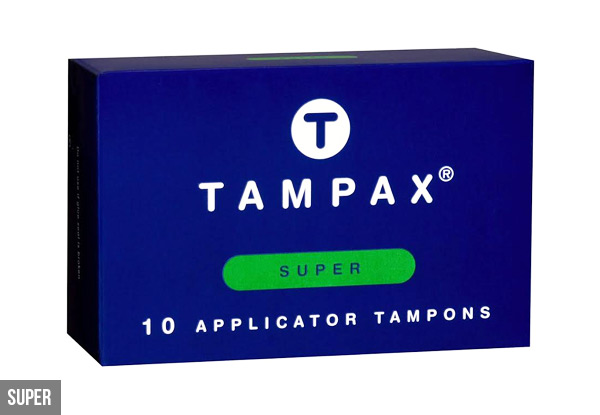 $29 for 12 Tampax 10-Packs (120 Tampons in Total)