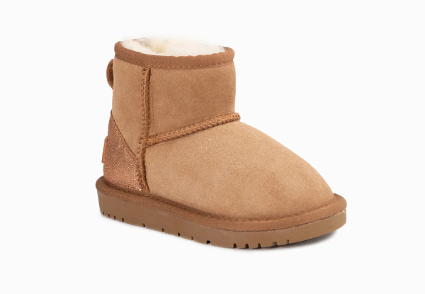 Ugg Kids Classic Mini Glitz Boots - Available in Two Colours & Six Sizes