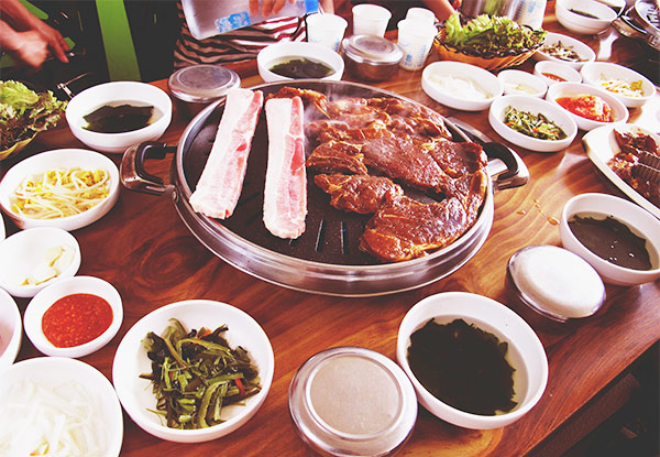 $23 for an All-You-Can-Eat Korean BBQ or $46 for Two People – Both Options incl. Wine or Beer & Dessert
