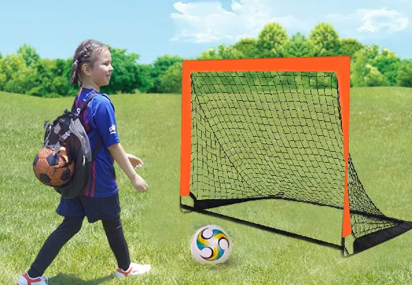 Two-Pack Portable Kid Soccer Goal