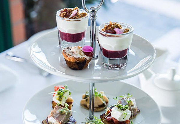 $49 for a High Tea for Two with Tea or Coffee or $59 to incl. Champagne – Options for up to Ten People