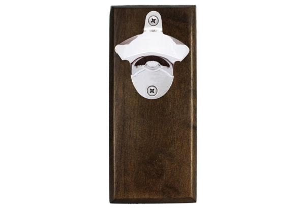 $16.99 for a Wall Mounted Bottle Opener with Magnetic Catcher