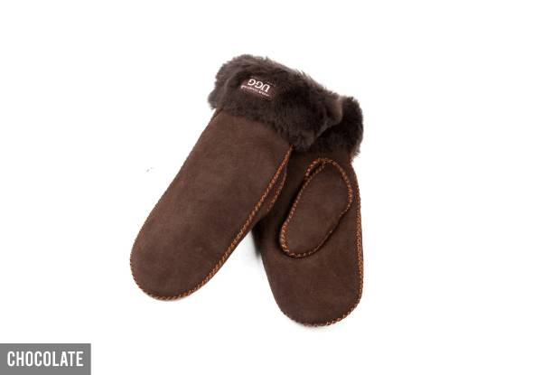 Ugg Women's Sheepskin Mitten - Available in Two Colours & Four Sizes