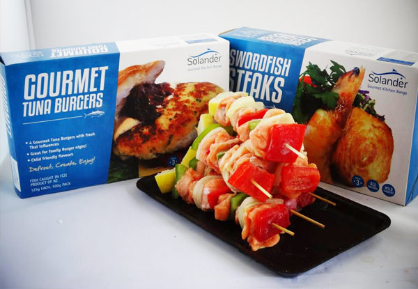 $27.50 for a 14-Piece Gourmet Seafood BBQ Pack incl. Nationwide Delivery (value $58)
