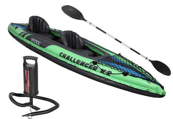 $139 for an Intex Challenger K2 Kayak