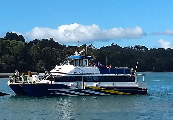 Adult Return Pass on the Kawau Royal Mail Run Super Cruise - Options for Two Adults, a Child Pass, or to incl. a BBQ Lunch On Board