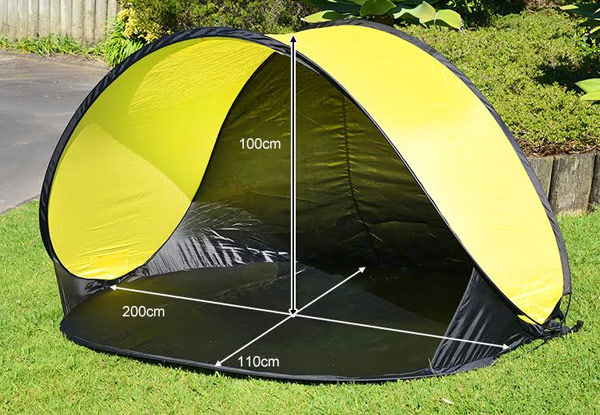 $39 for a Pop-Up Beach Tent