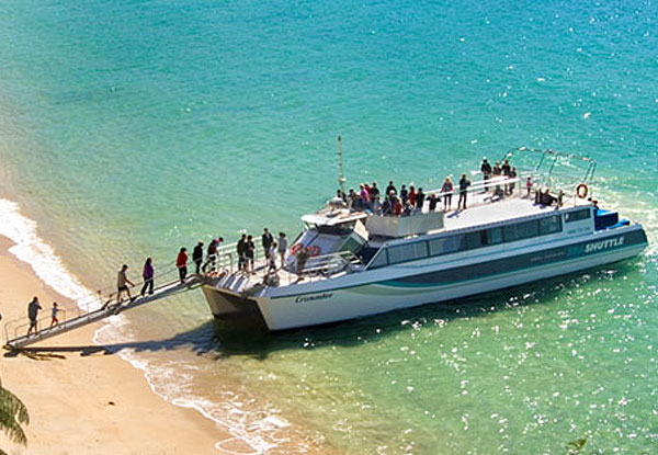 $45 for a Full Scenic Cruise from Kaiteriteri to Totaranui for One Adult & One Child (value up to $114)
