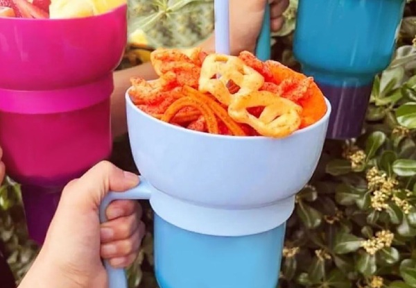 Reusable Cup Snacking Bowl - Nine Colours Available