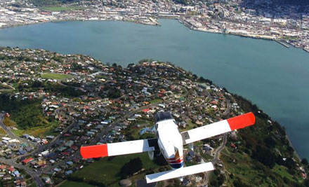 $179pp for a 40-Minute Scenic Flight Over the Royal Albatross Centre & the Otago Peninsula (value up to $360)