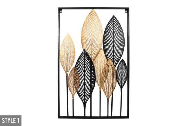 Large Wall Art Metal Leaf Tree of Life Home Decor - Three Styles Available