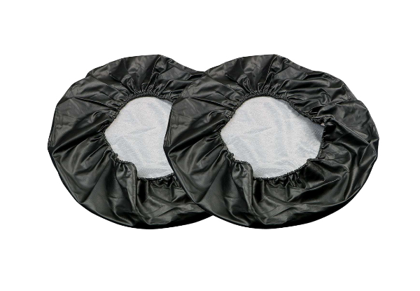 Car Spare Tyre Cover - Available in Four Sizes & Option for Two-Pack