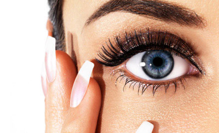$45 for a Set of Cleopatra Eyelash Extensions & an Eyebrow Shape (value up to $75)